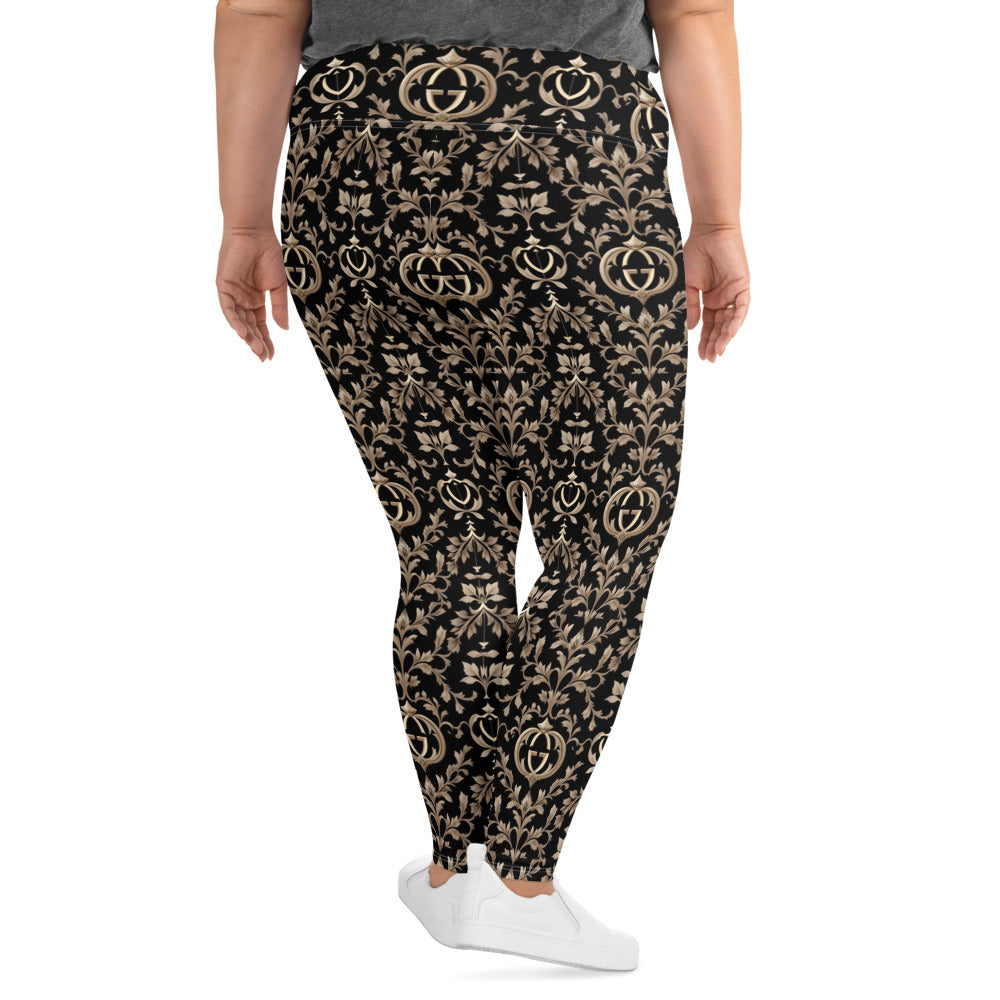 All-Over Print Plus Size Leggings