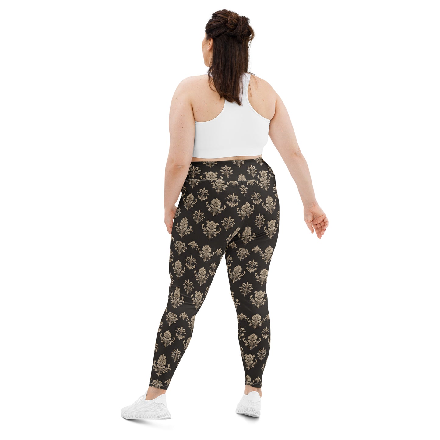 All-Over Print Plus Size Leggings