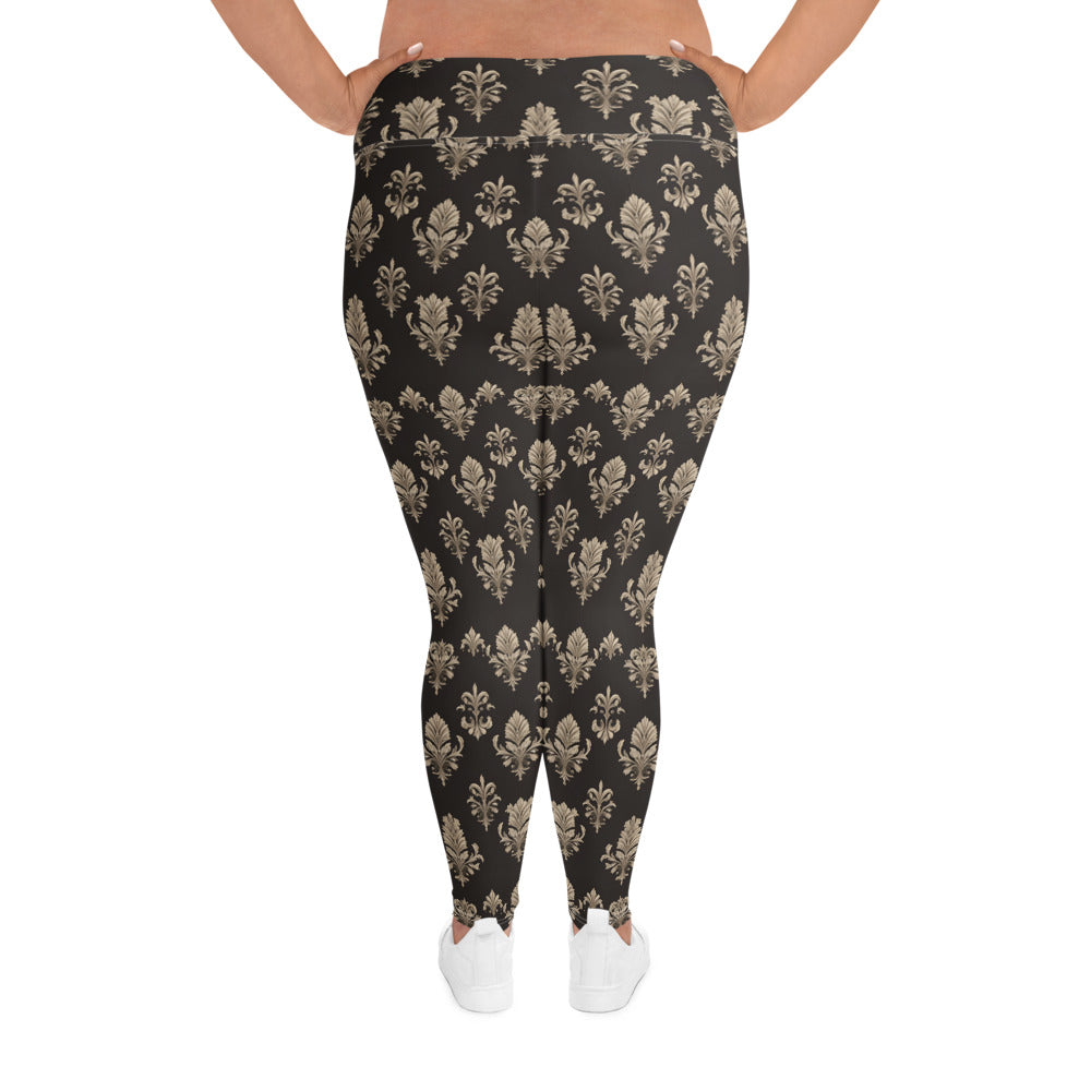 All-Over Print Plus Size Leggings