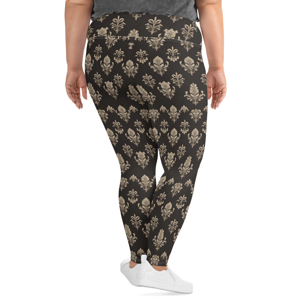 All-Over Print Plus Size Leggings