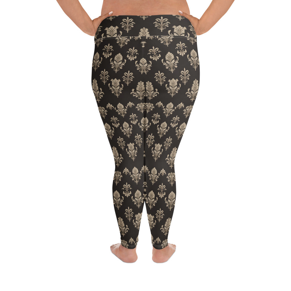 All-Over Print Plus Size Leggings