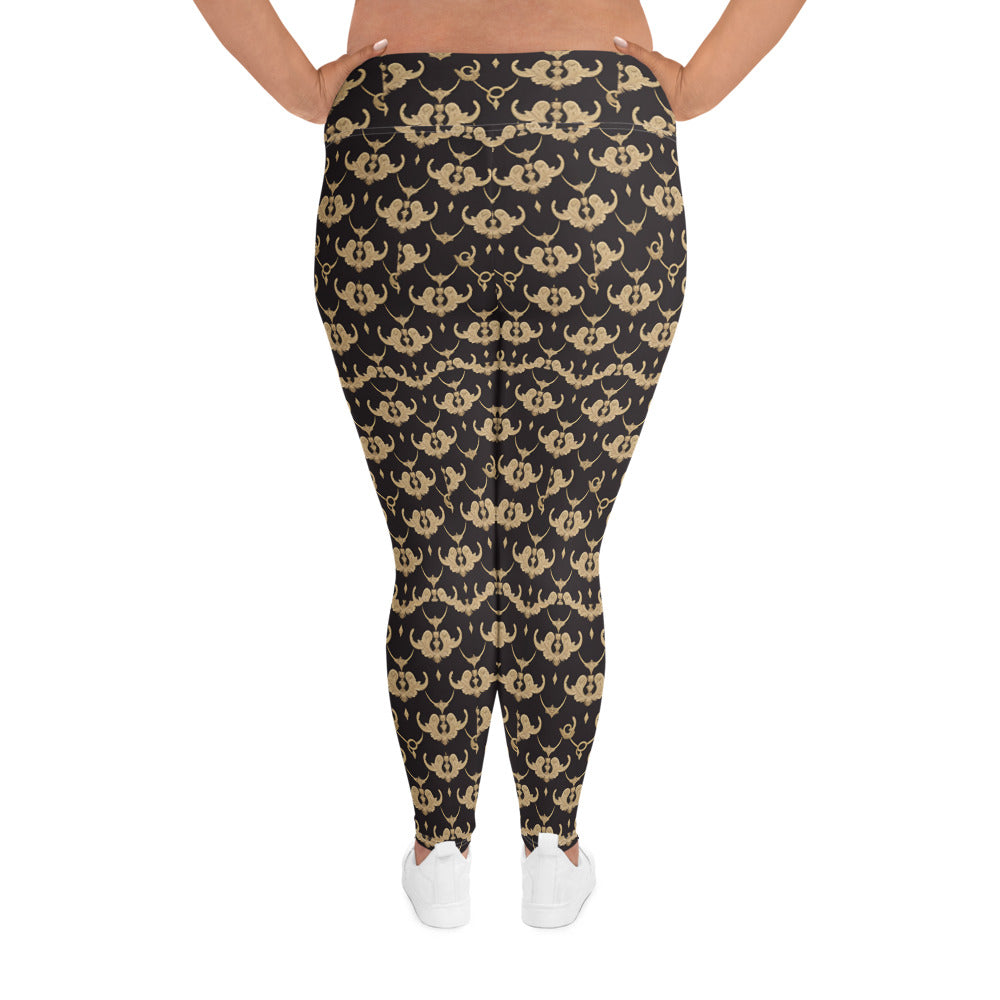 All-Over Print Plus Size Leggings