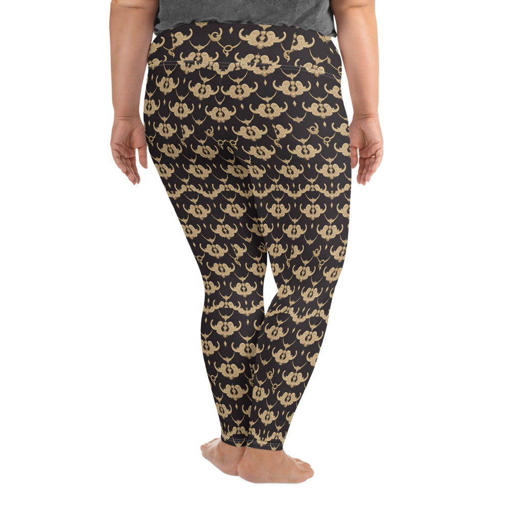 All-Over Print Plus Size Leggings