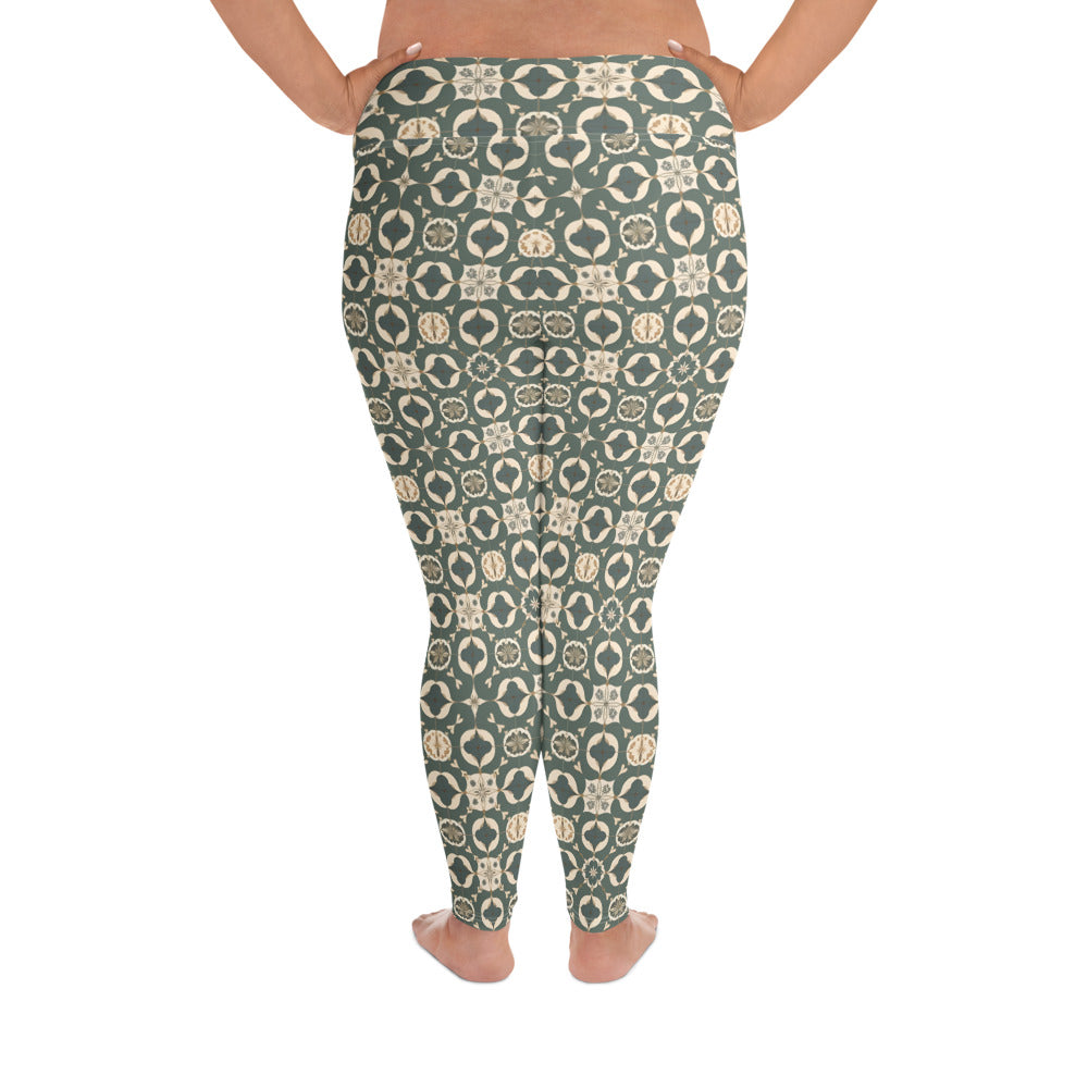 All-Over Print Plus Size Leggings