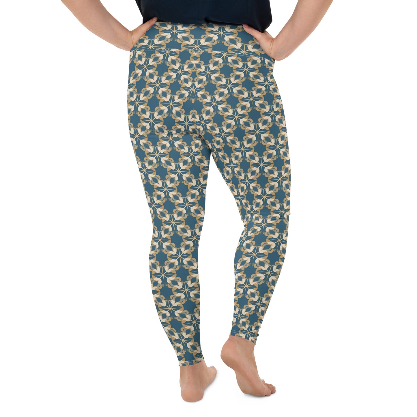 All-Over Print Plus Size Leggings