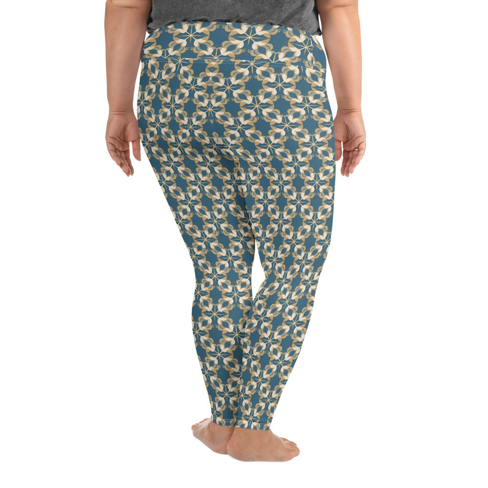 All-Over Print Plus Size Leggings