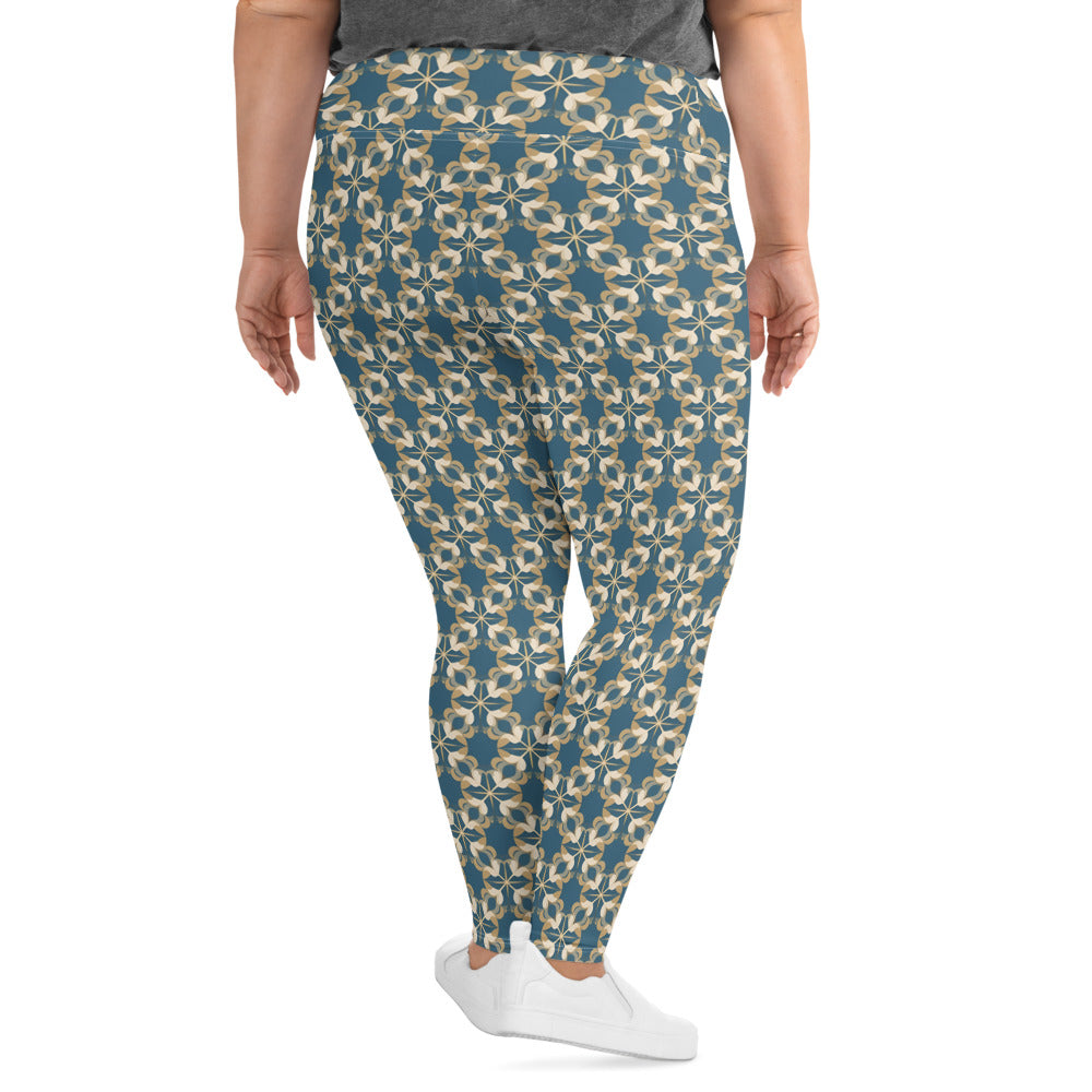 All-Over Print Plus Size Leggings