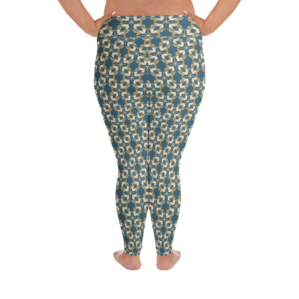 All-Over Print Plus Size Leggings