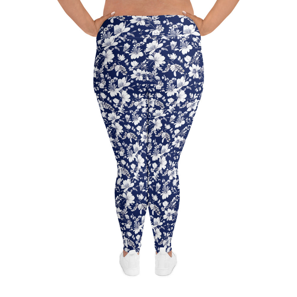 All-Over Print Plus Size Leggings