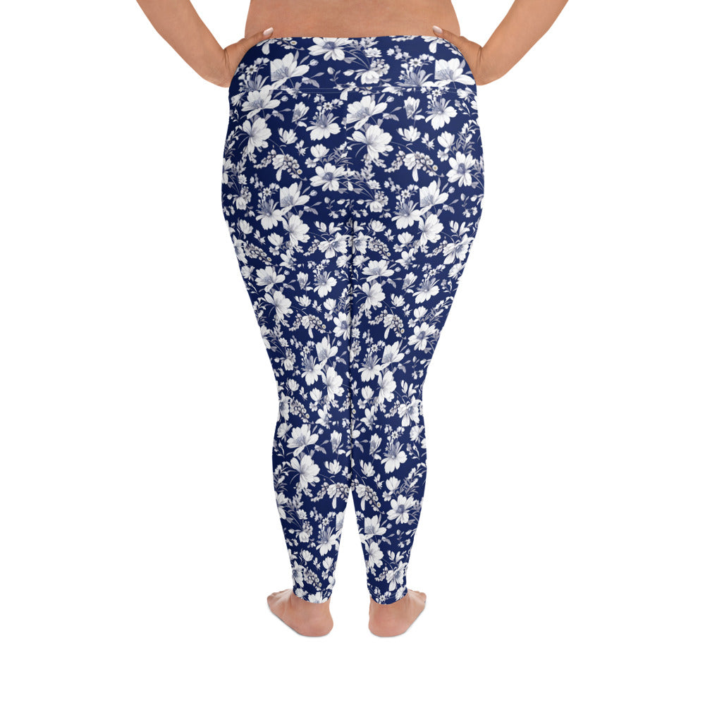 All-Over Print Plus Size Leggings