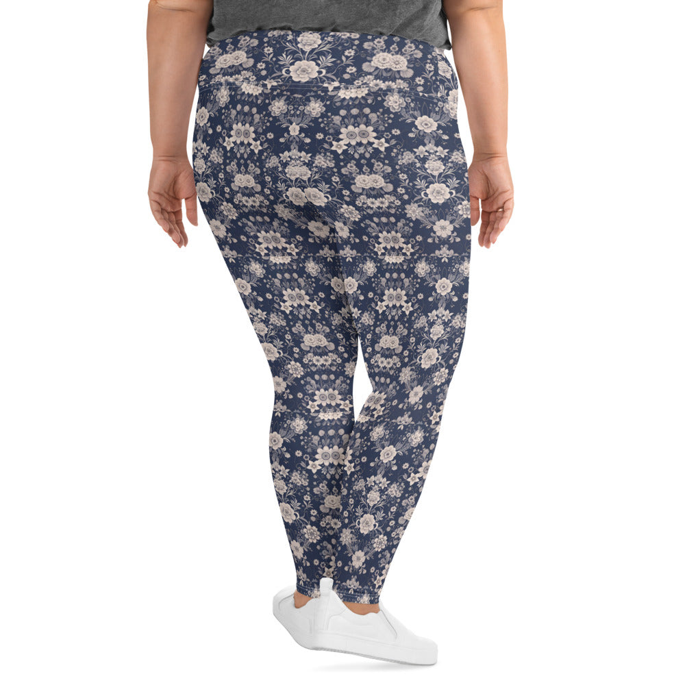 All-Over Print Plus Size Leggings