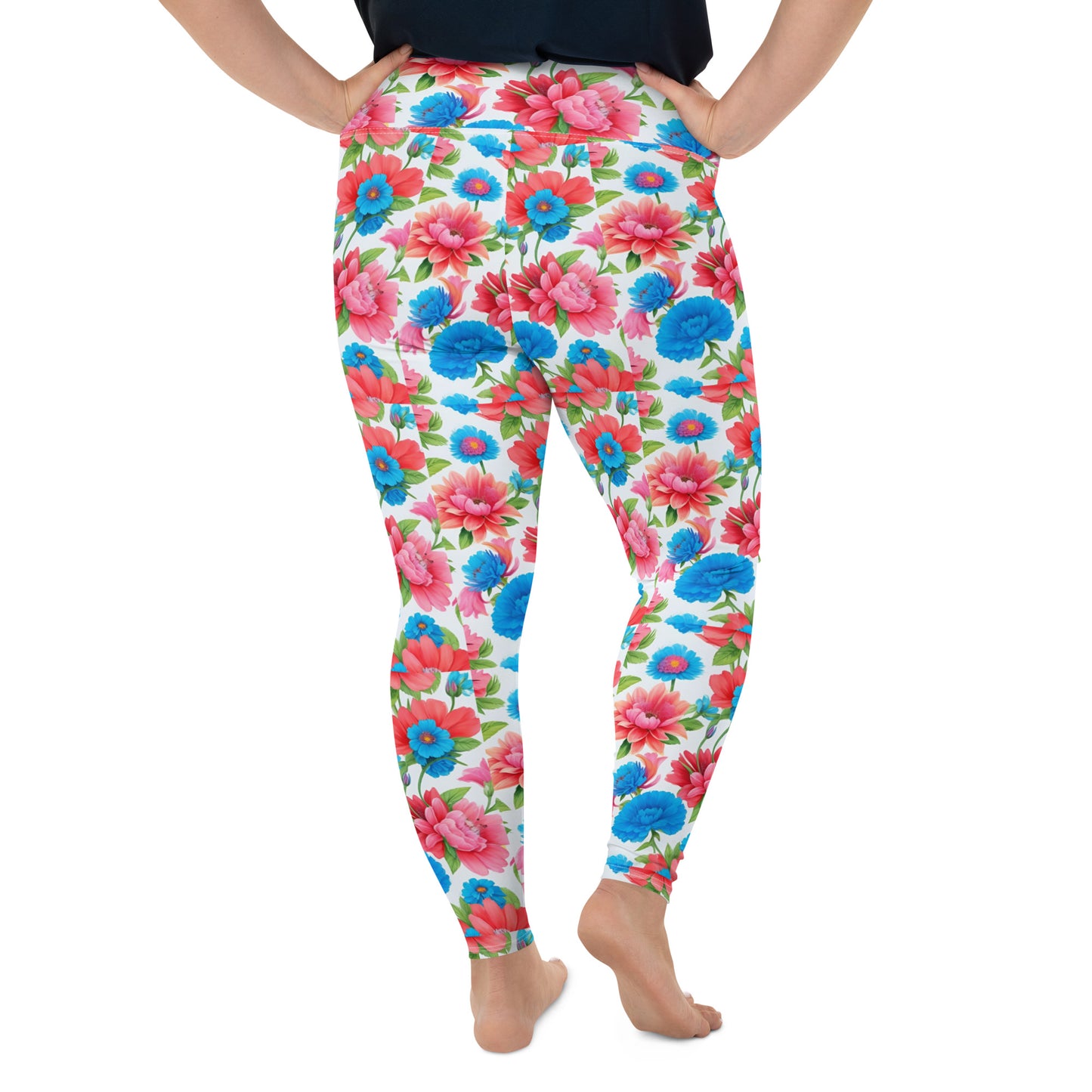 All-Over Print Plus Size Leggings