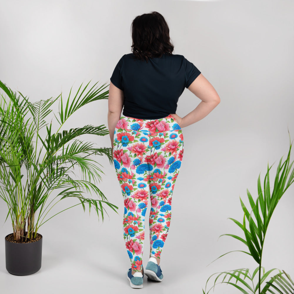 All-Over Print Plus Size Leggings