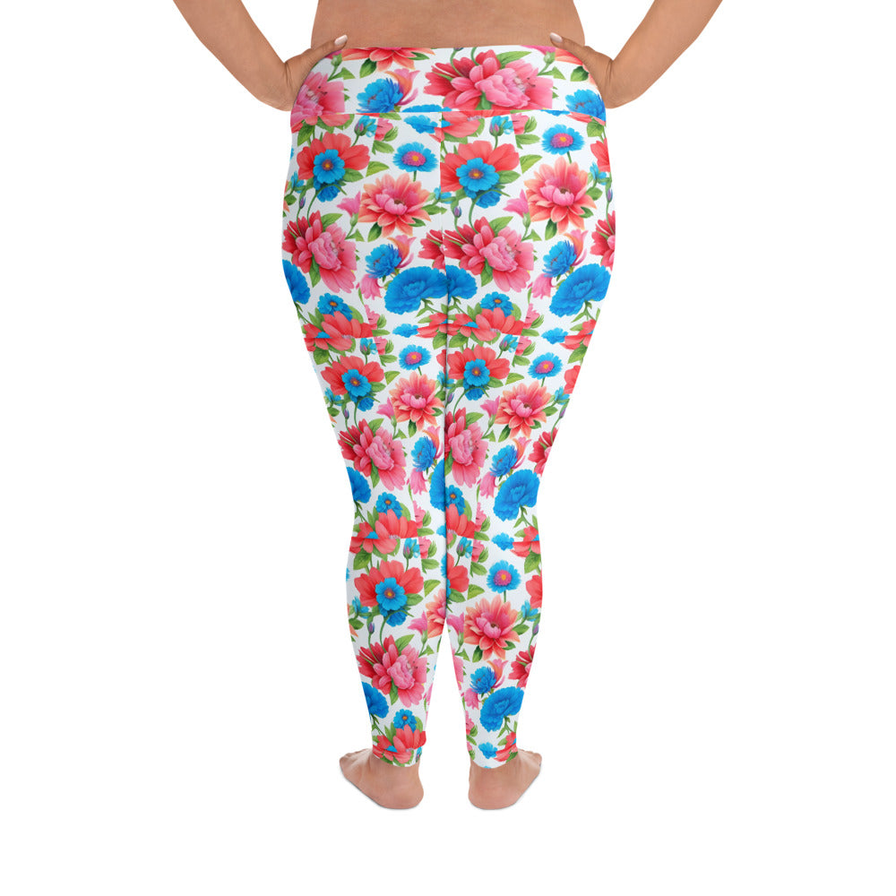 All-Over Print Plus Size Leggings