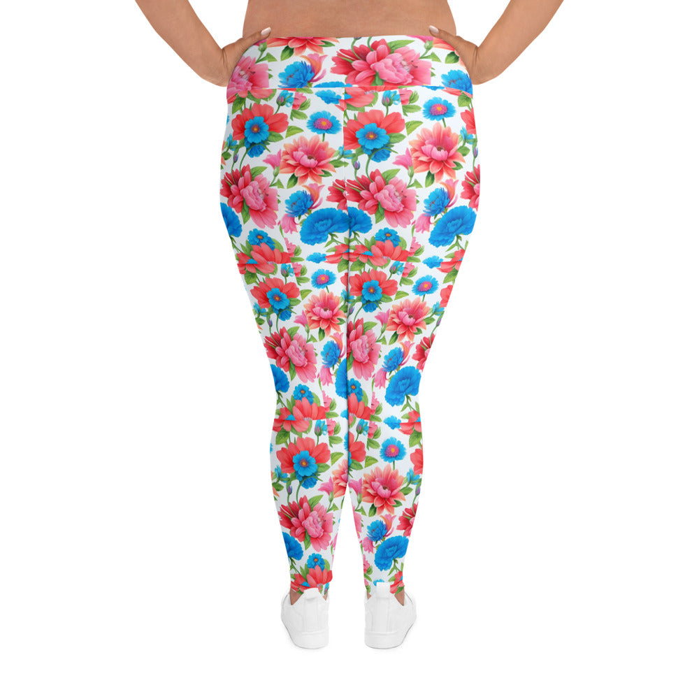 All-Over Print Plus Size Leggings