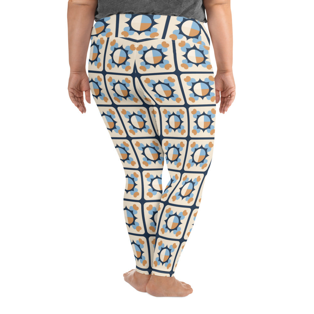 All-Over Print Plus Size Leggings