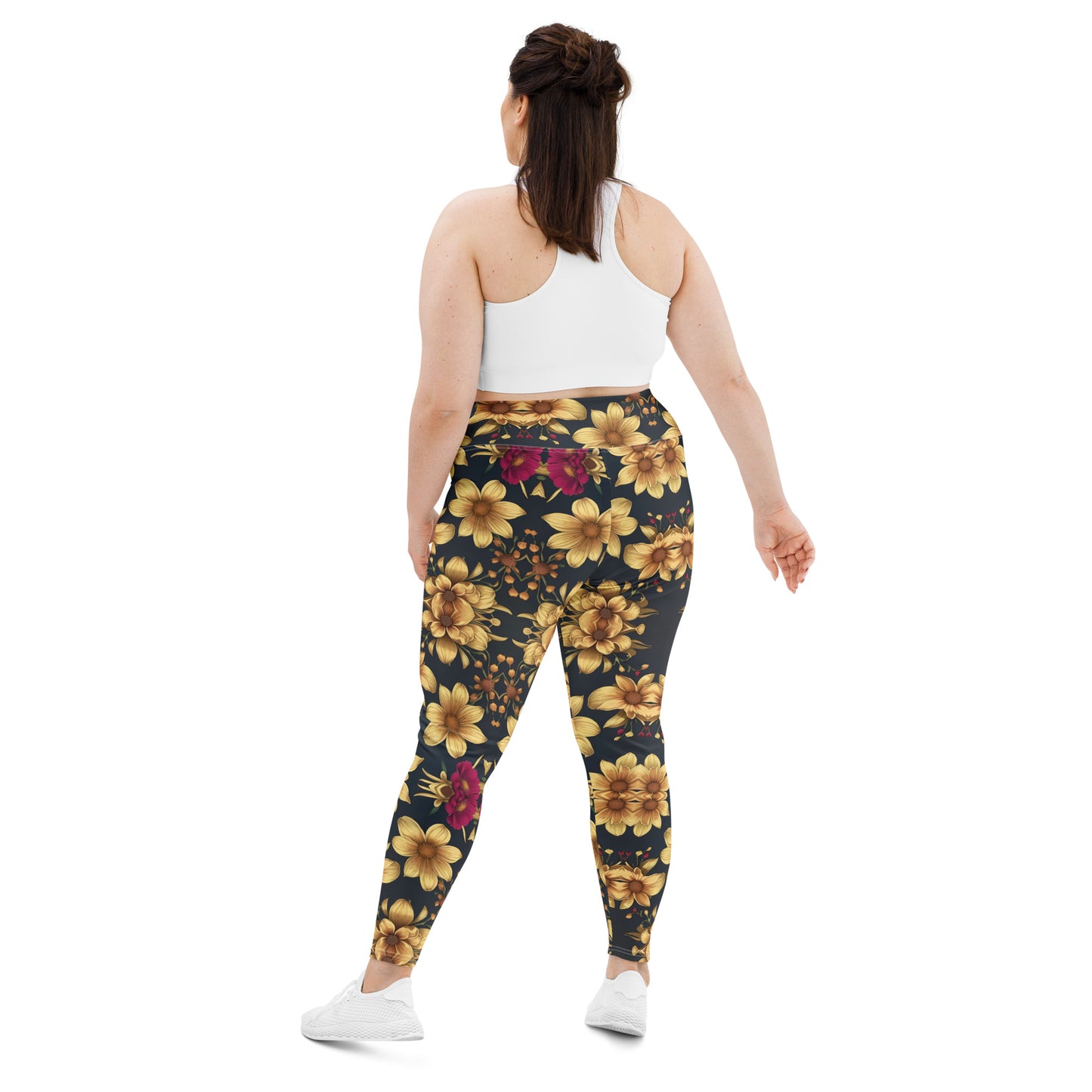 All-Over Print Plus Size Leggings