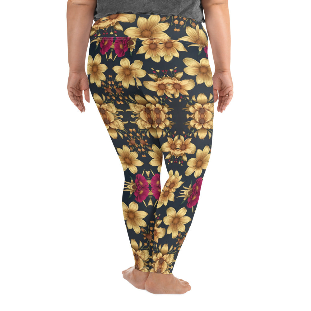 All-Over Print Plus Size Leggings