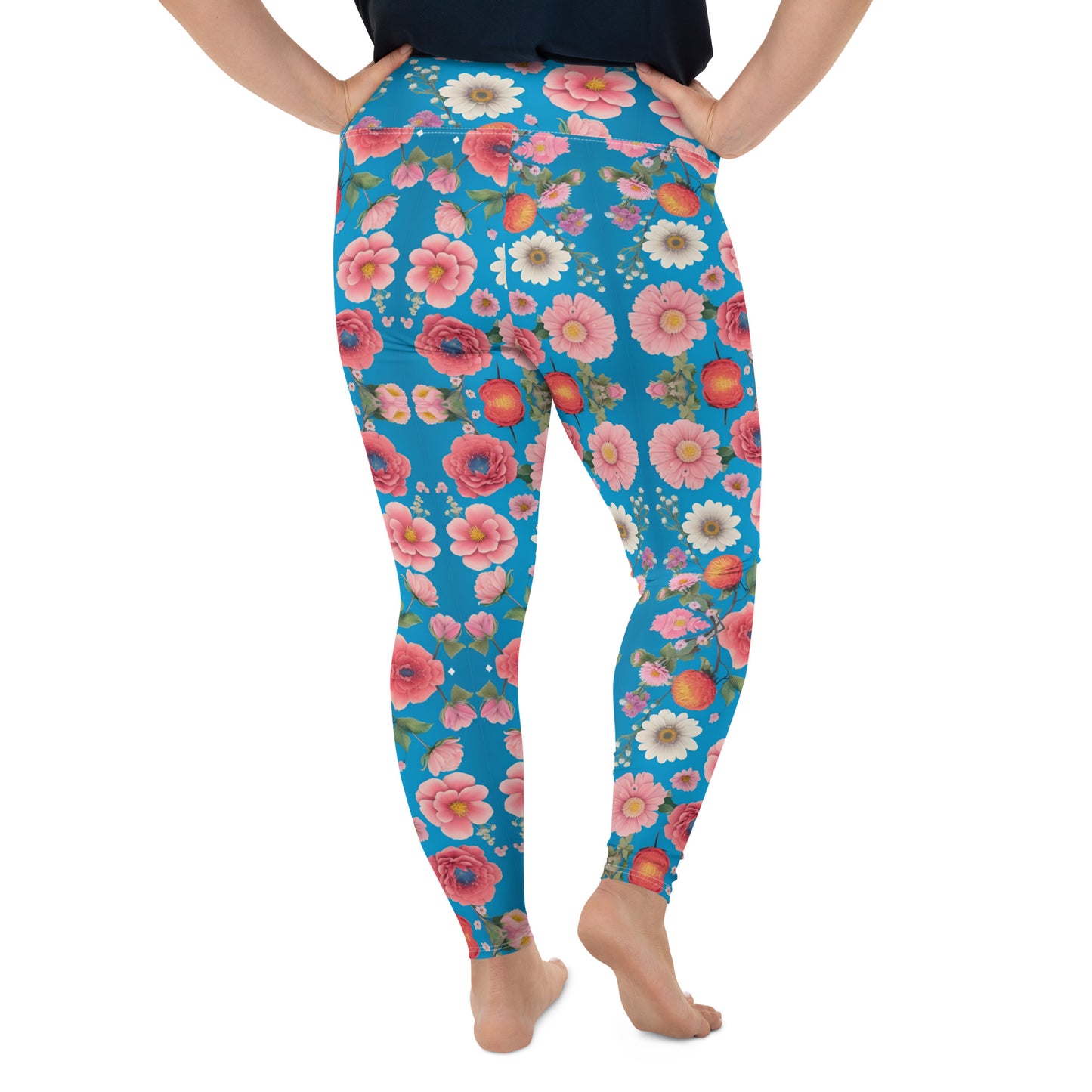 All-Over Print Plus Size Leggings