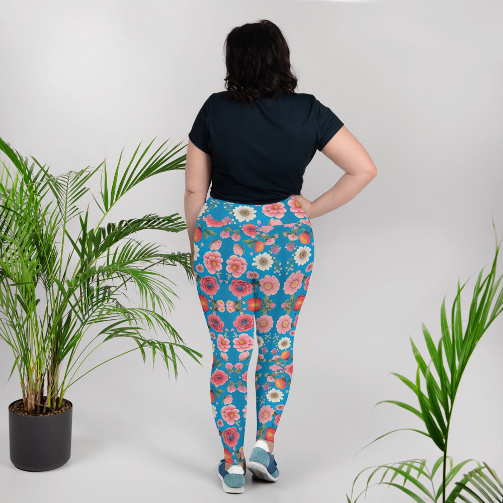 All-Over Print Plus Size Leggings