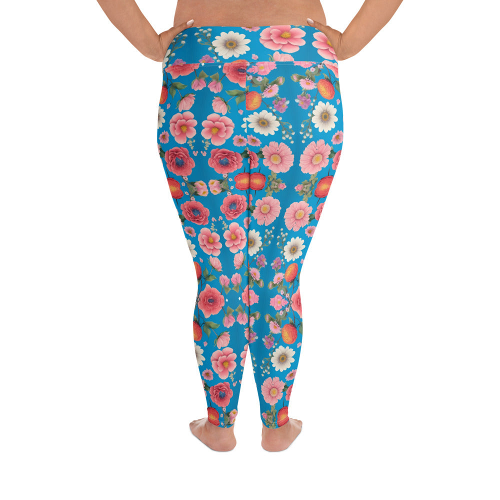 All-Over Print Plus Size Leggings