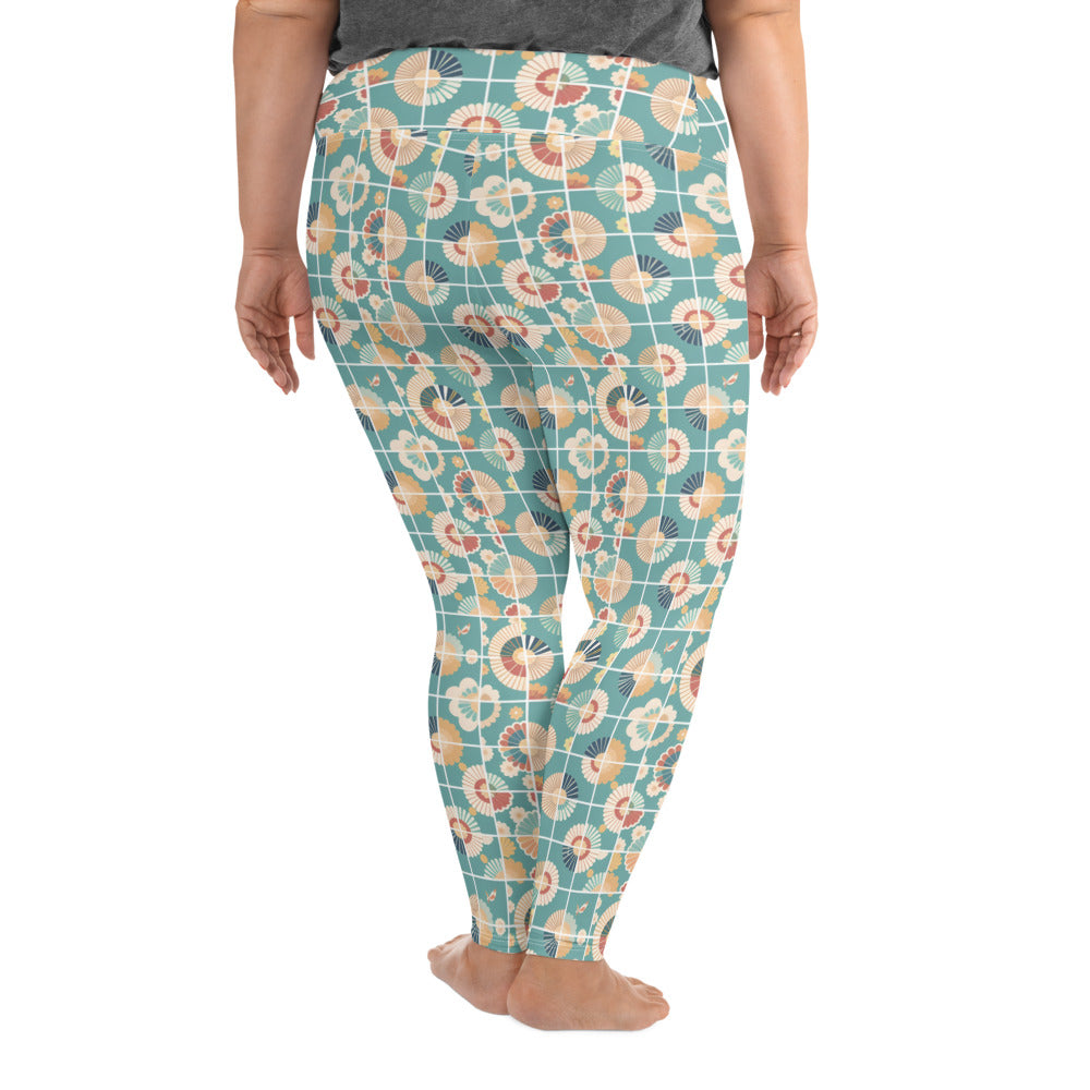 All-Over Print Plus Size Leggings