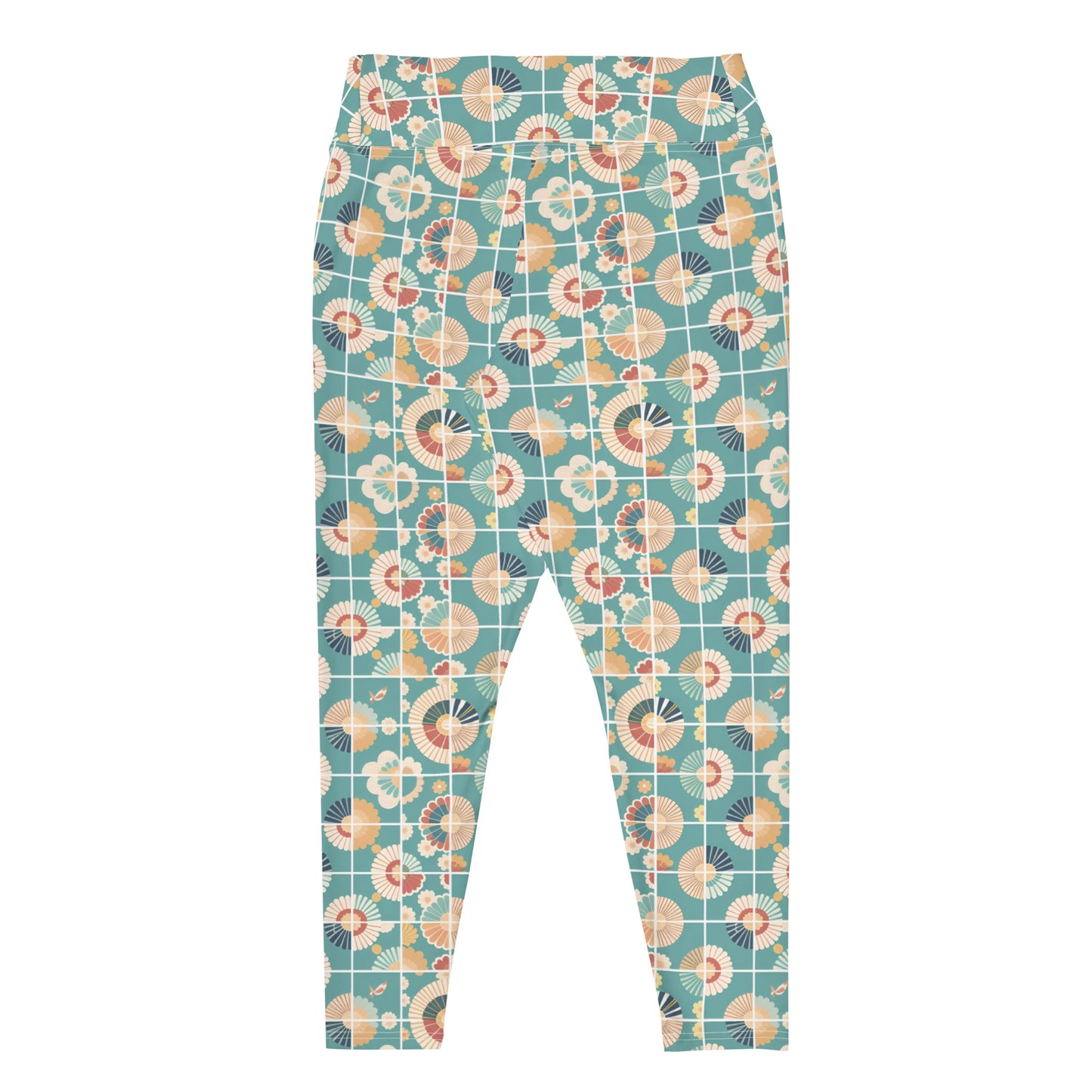 All-Over Print Plus Size Leggings