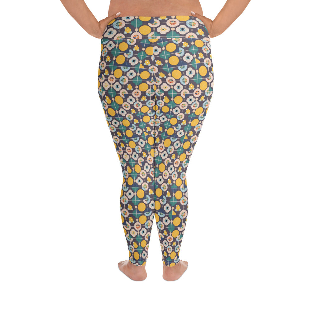 All-Over Print Plus Size Leggings