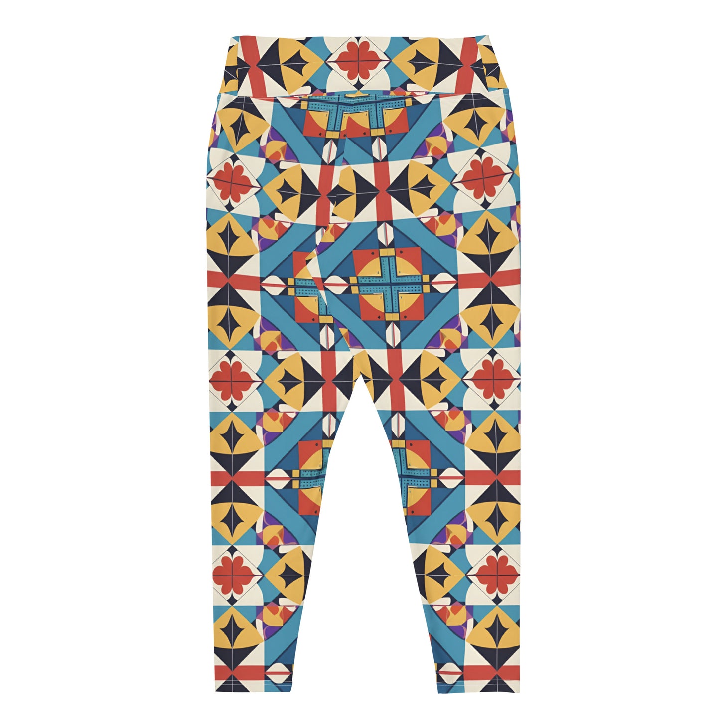 All-Over Print Plus Size Leggings