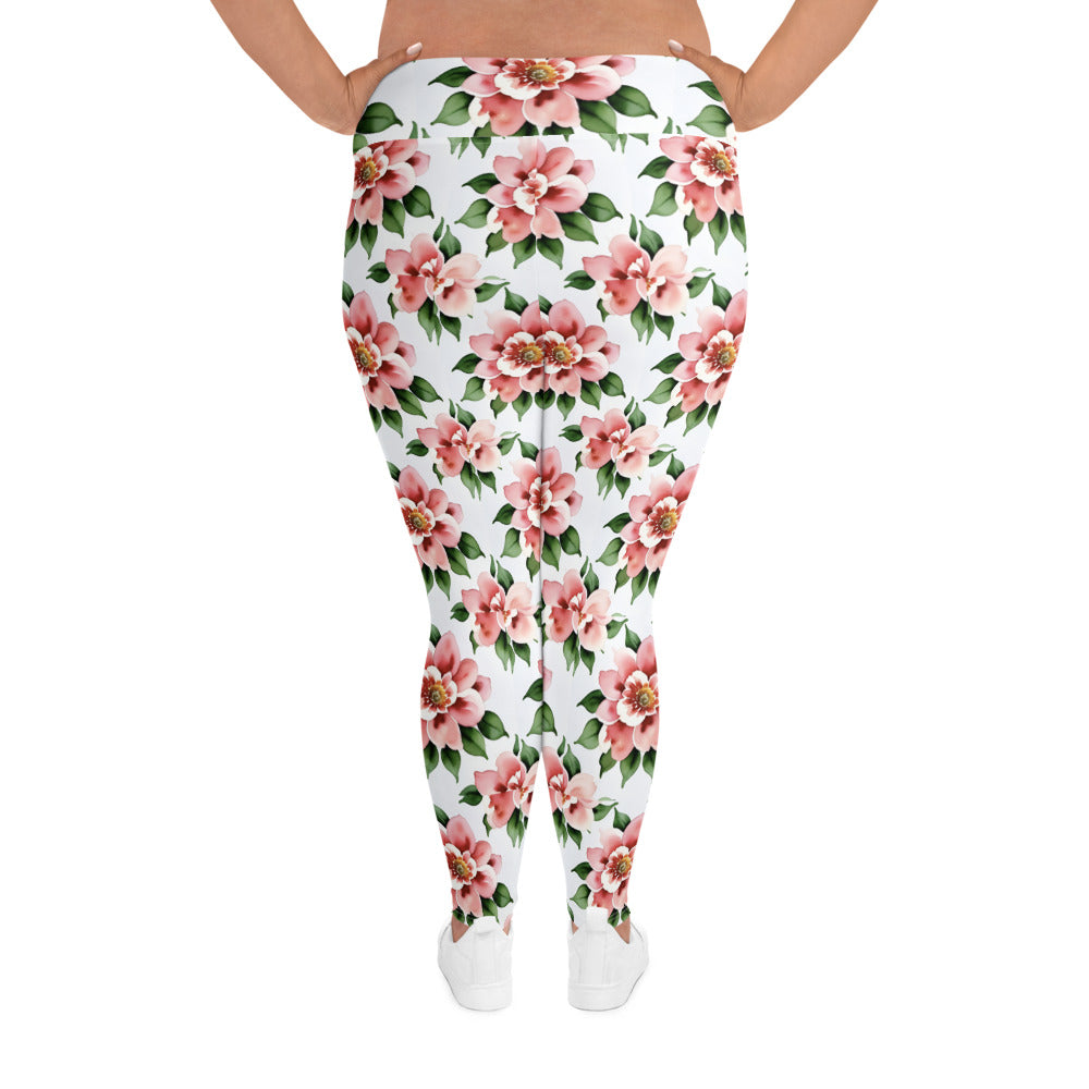 All-Over Print Plus Size Leggings