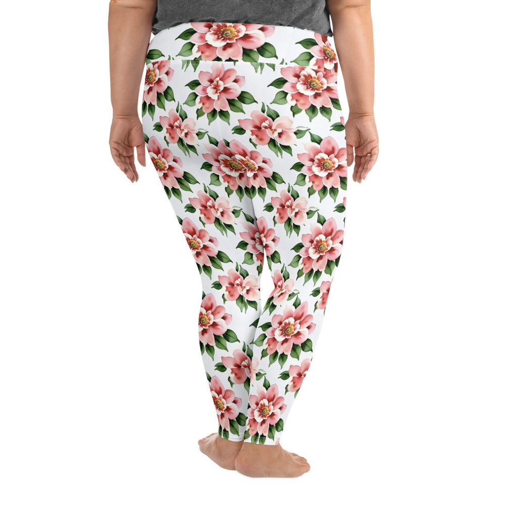 All-Over Print Plus Size Leggings