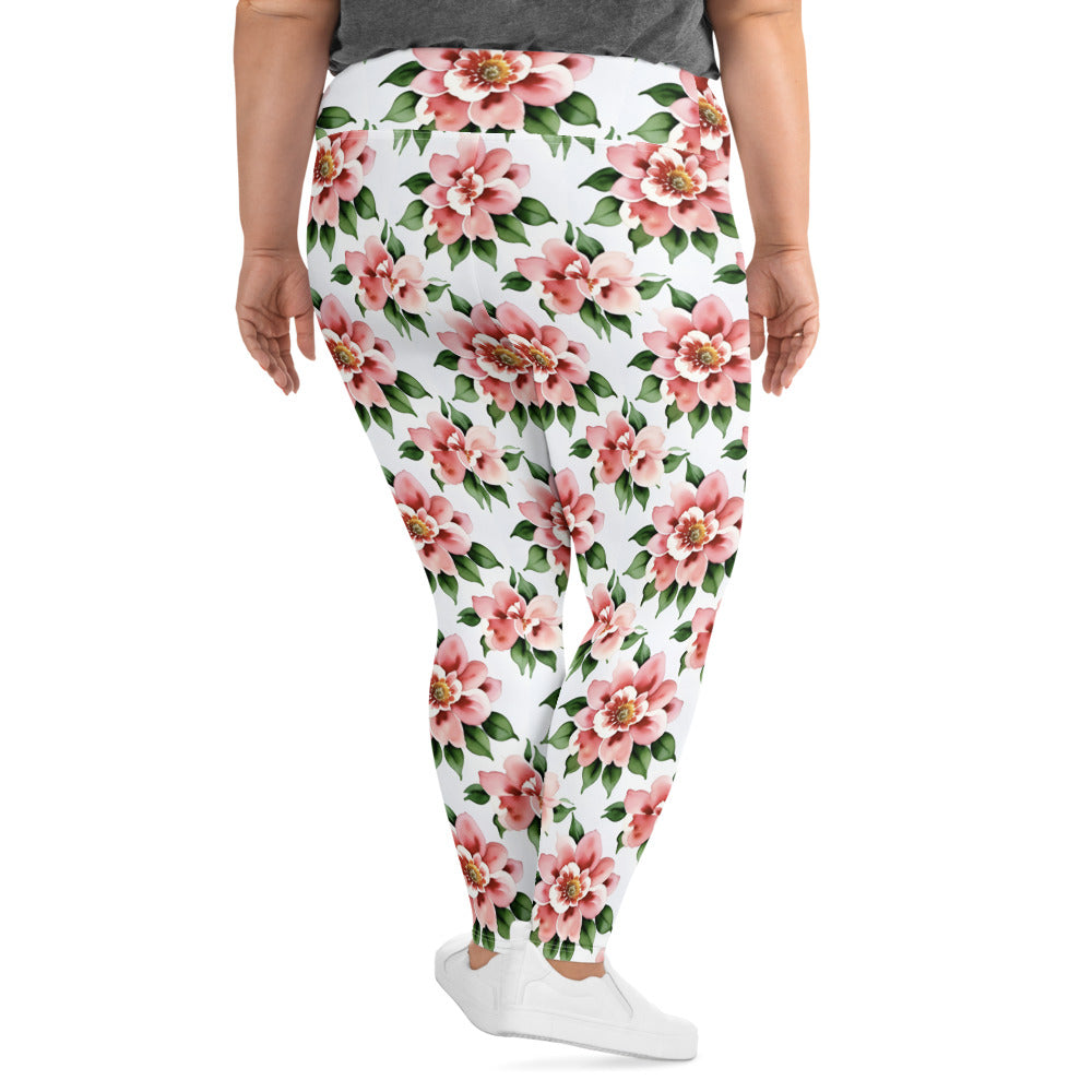 All-Over Print Plus Size Leggings