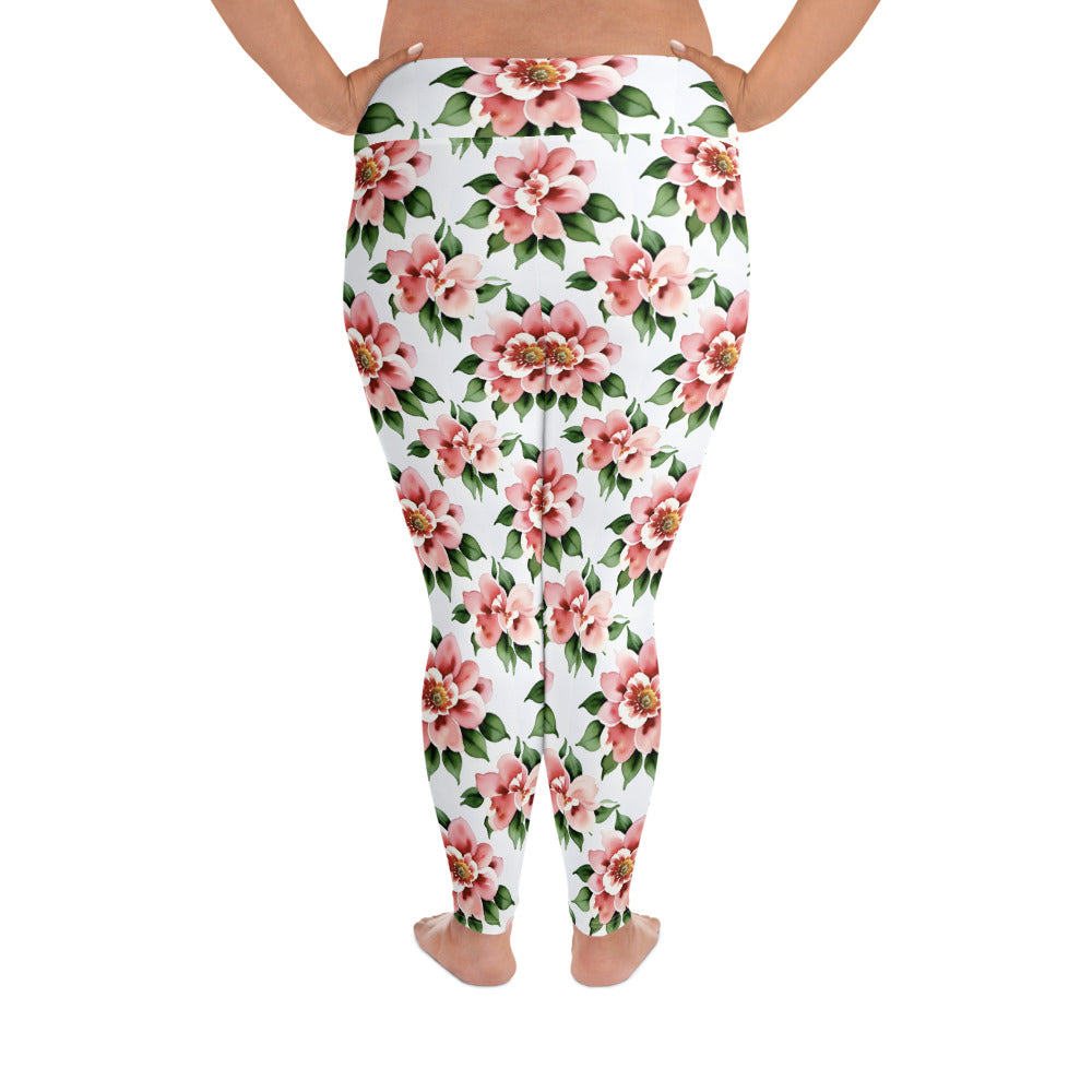 All-Over Print Plus Size Leggings