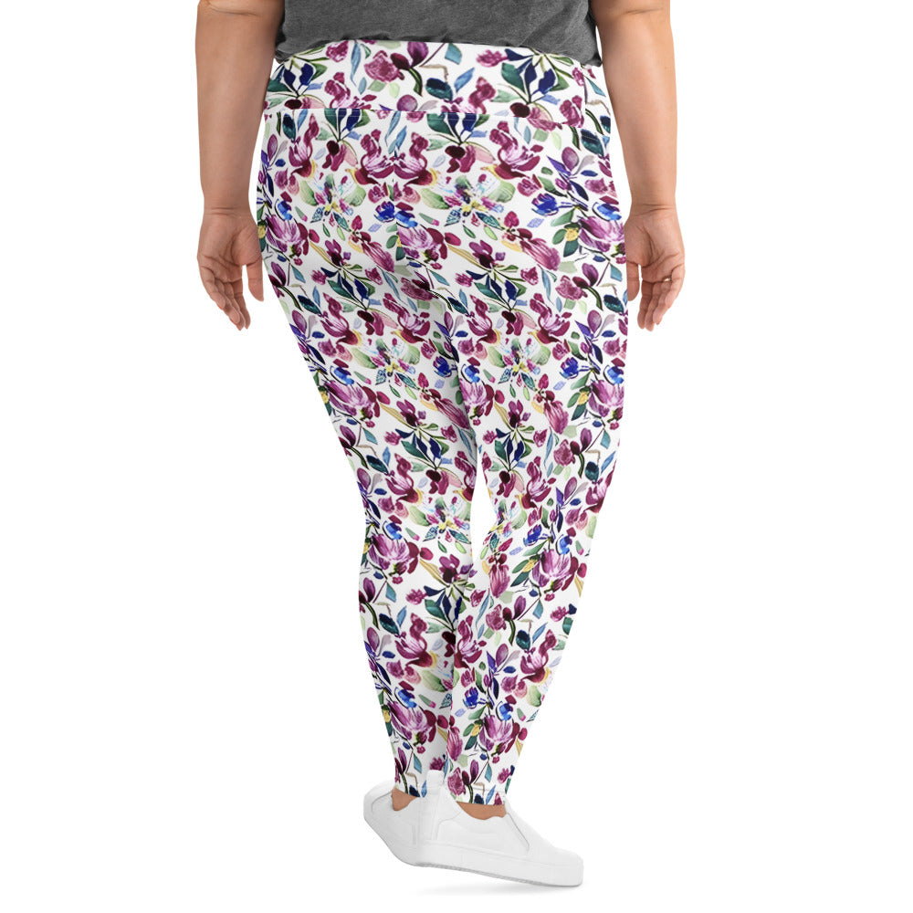 All-Over Print Plus Size Leggings