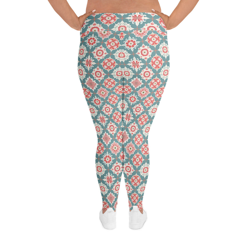 All-Over Print Plus Size Leggings