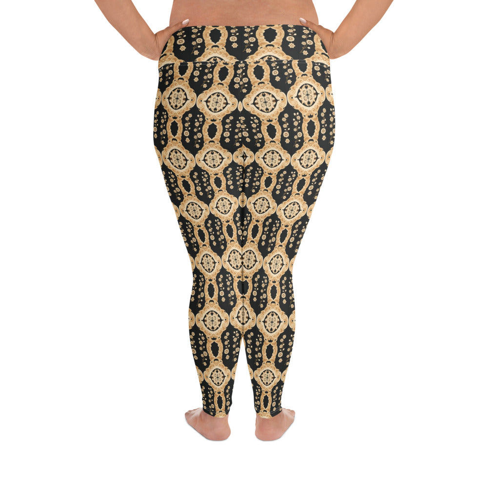 All-Over Print Plus Size Leggings