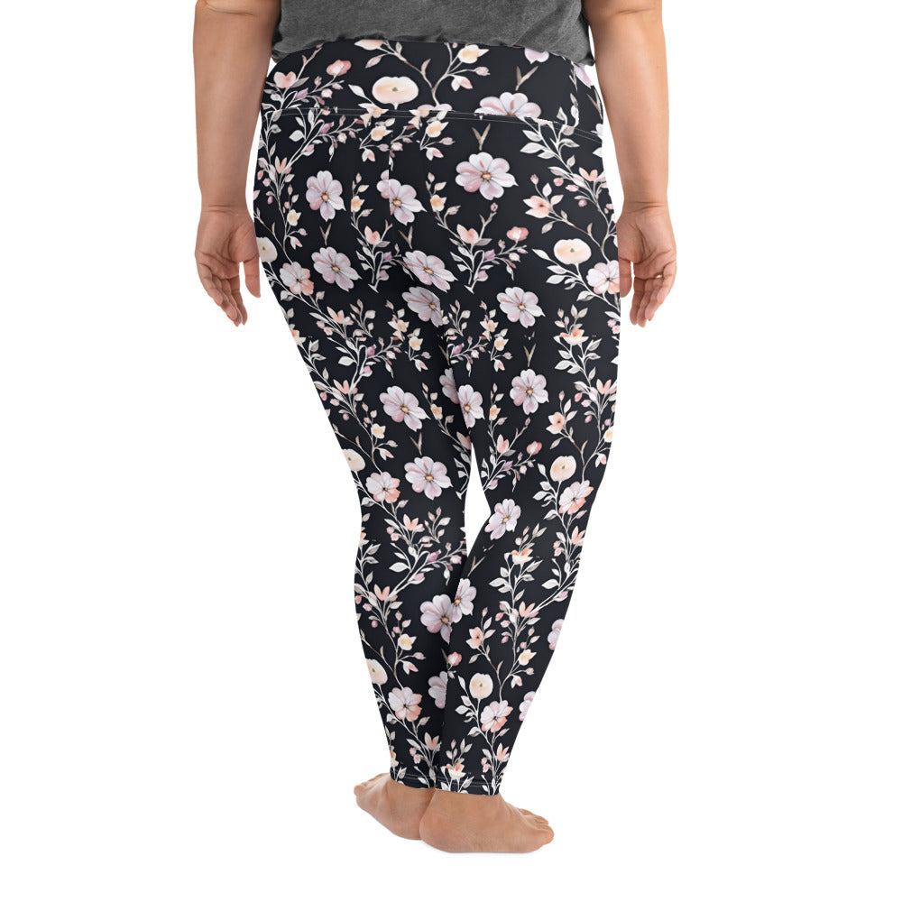 All-Over Print Plus Size Leggings