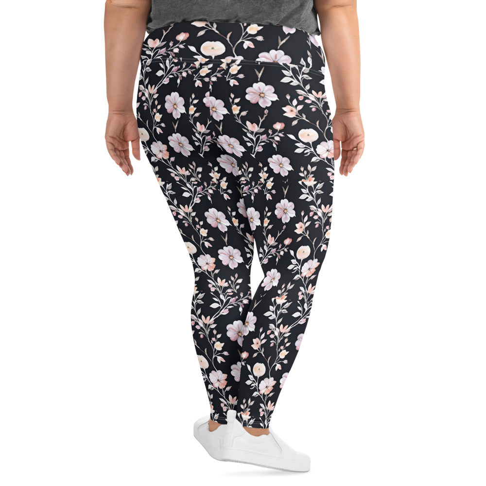 All-Over Print Plus Size Leggings