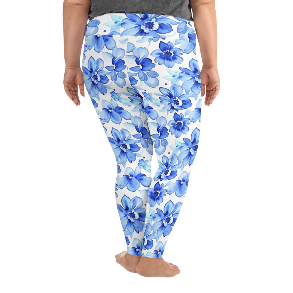 All-Over Print Plus Size Leggings