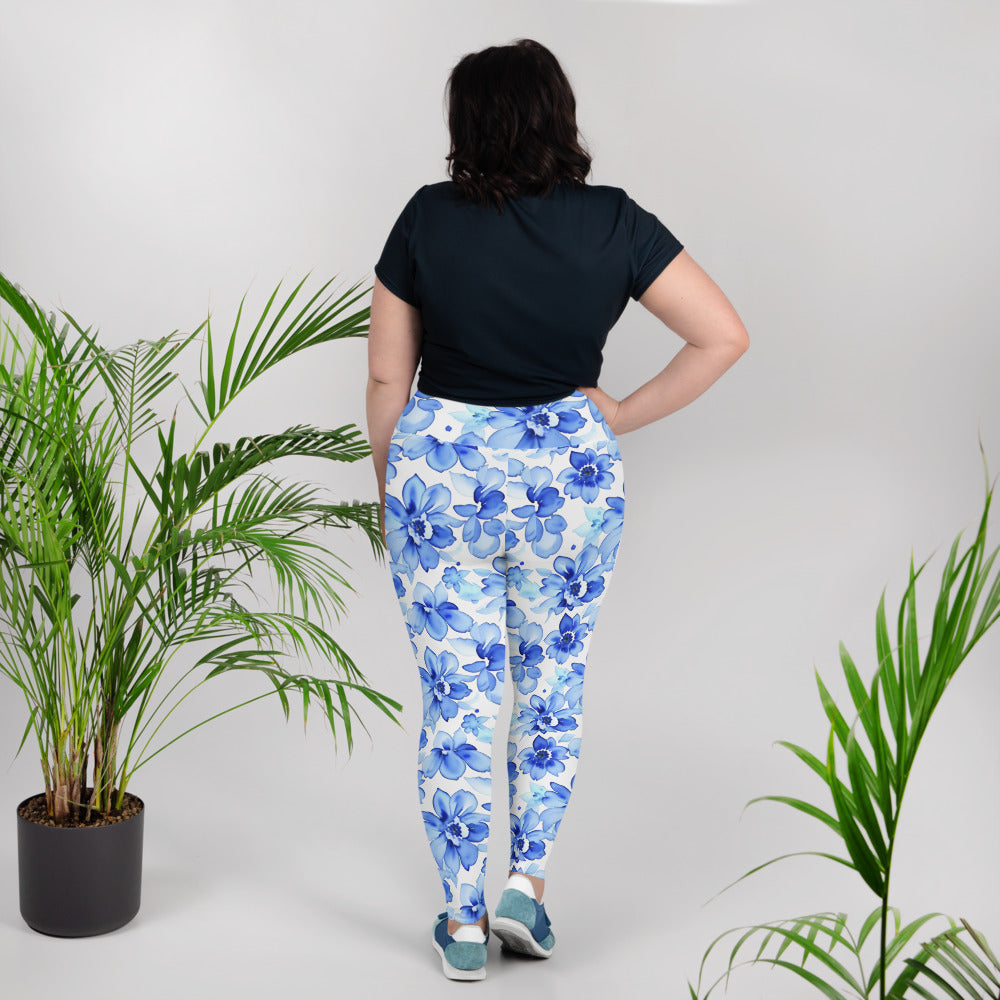 All-Over Print Plus Size Leggings