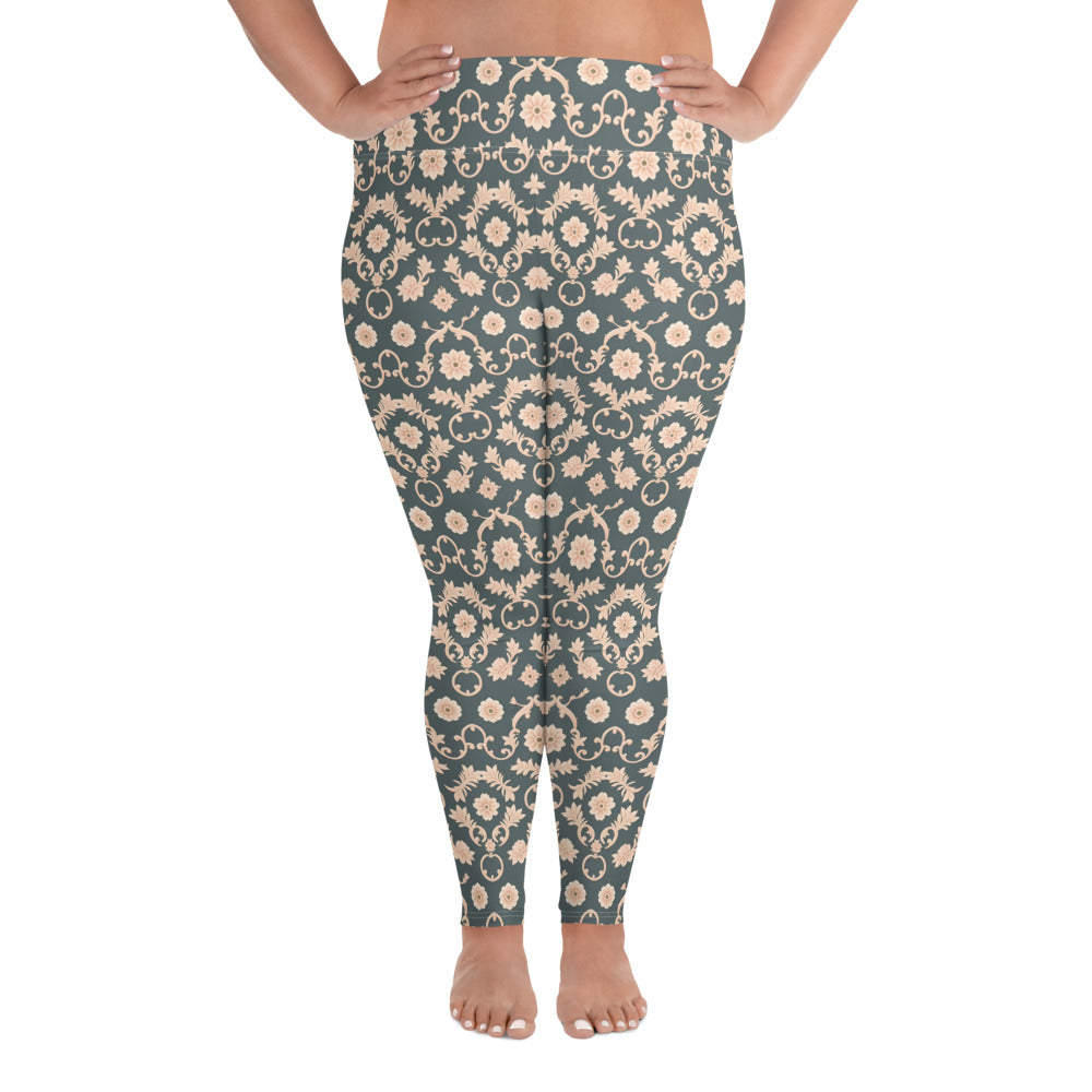 All-Over Print Plus Size Leggings