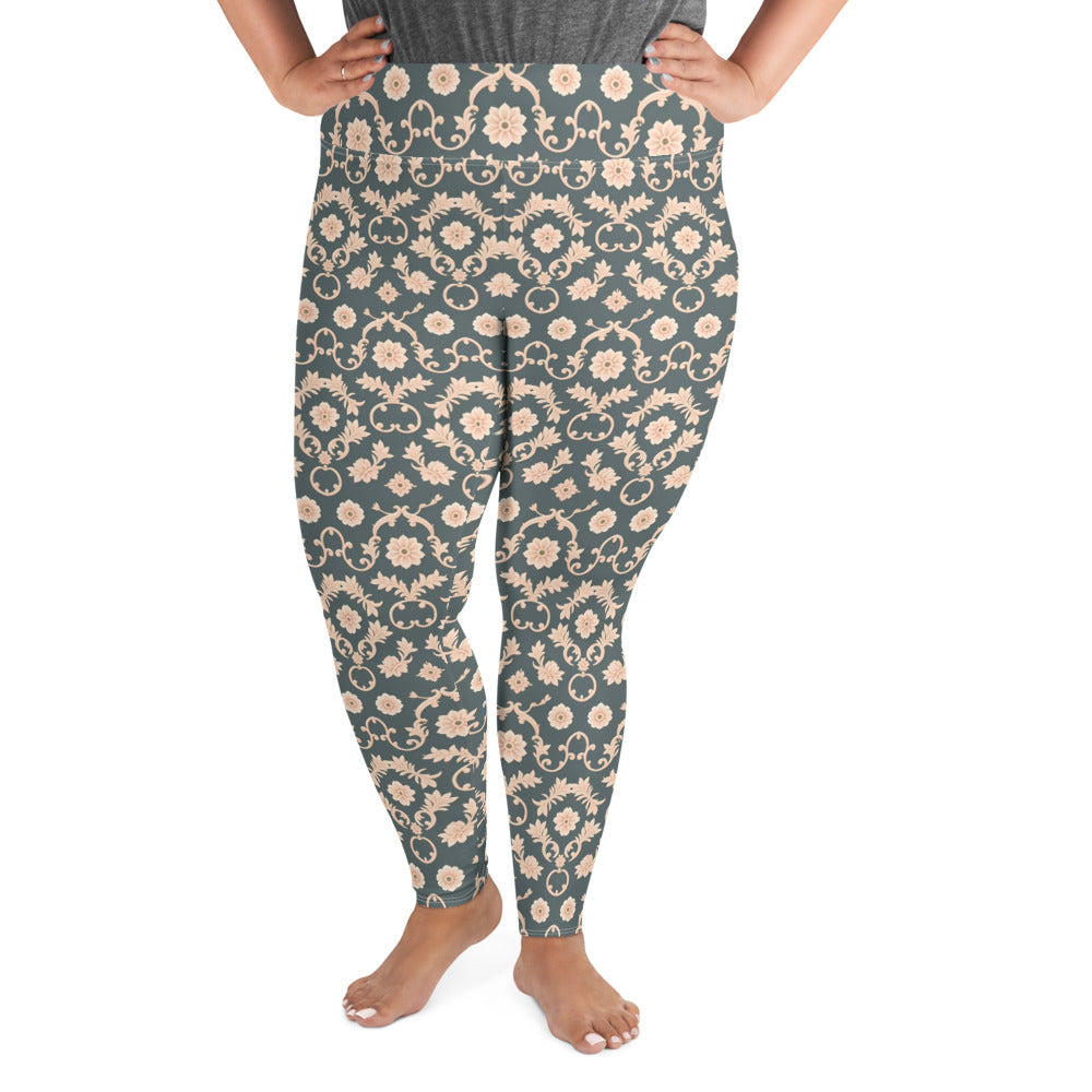 All-Over Print Plus Size Leggings