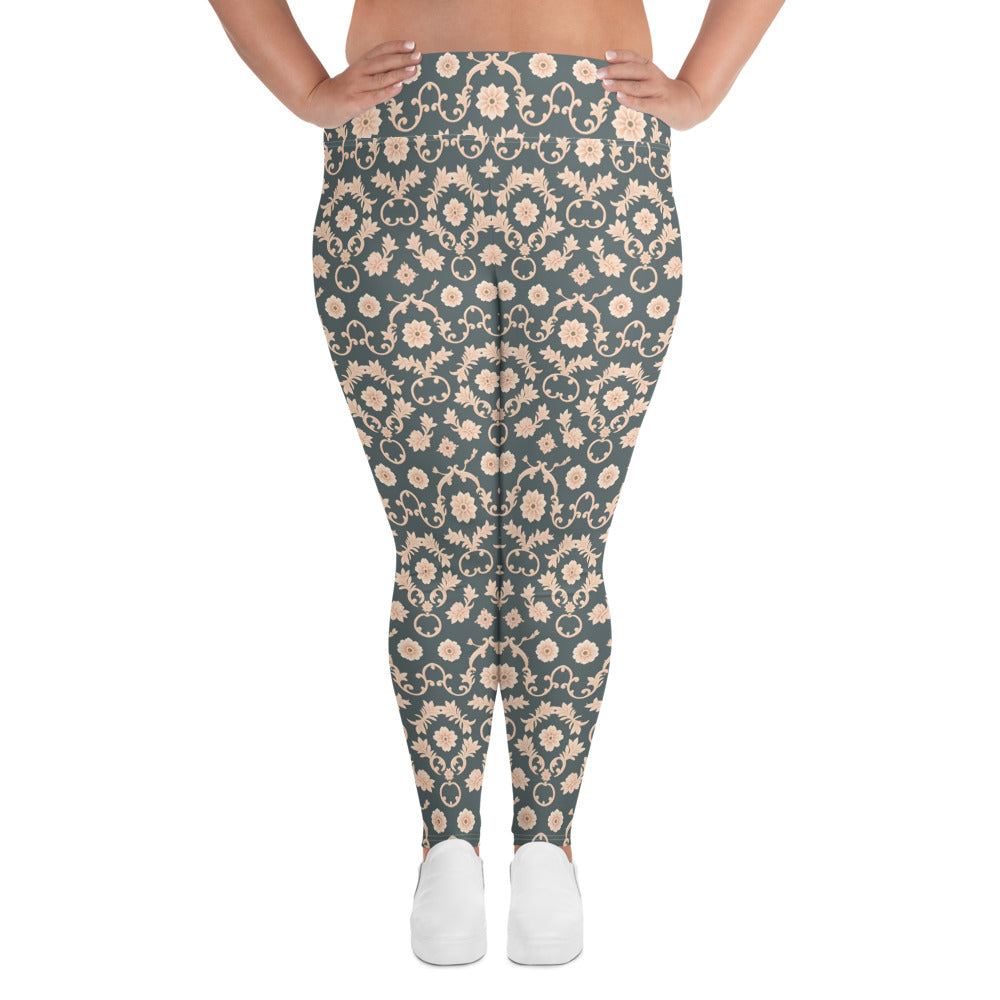 All-Over Print Plus Size Leggings