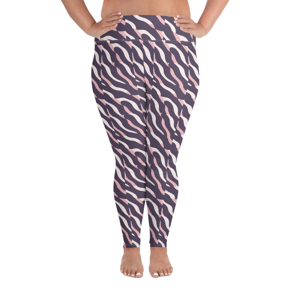 All-Over Print Plus Size Leggings