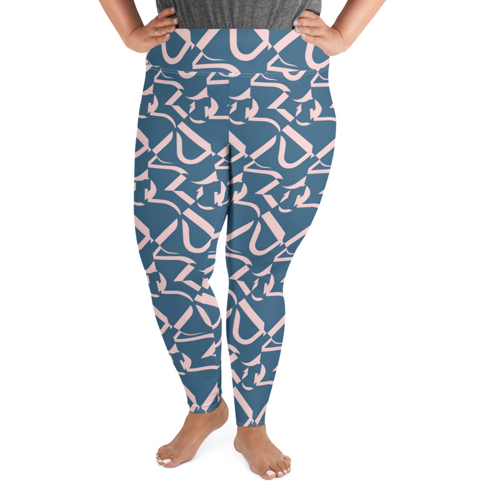 All-Over Print Plus Size Leggings