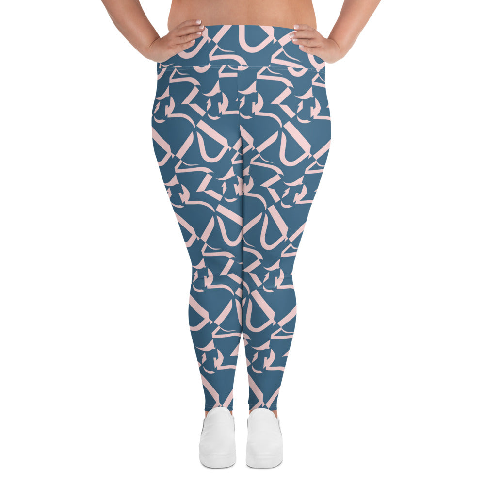 All-Over Print Plus Size Leggings