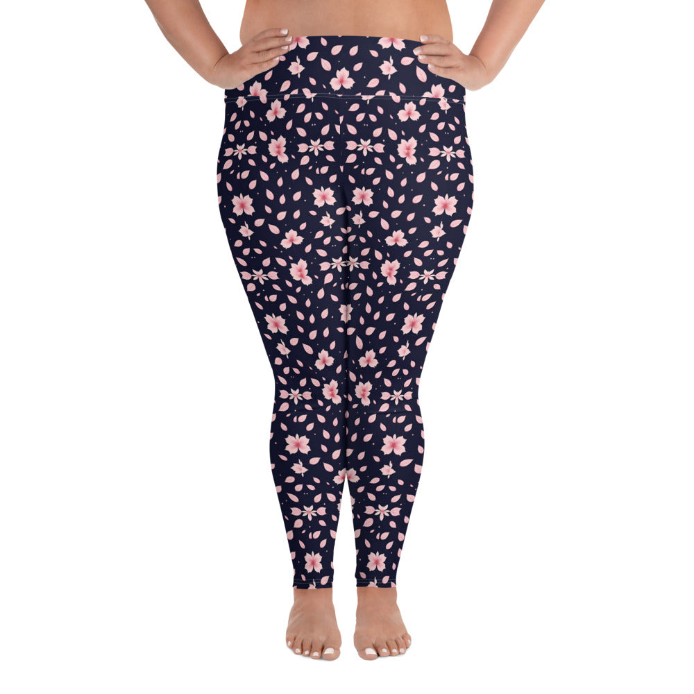 All-Over Print Plus Size Leggings