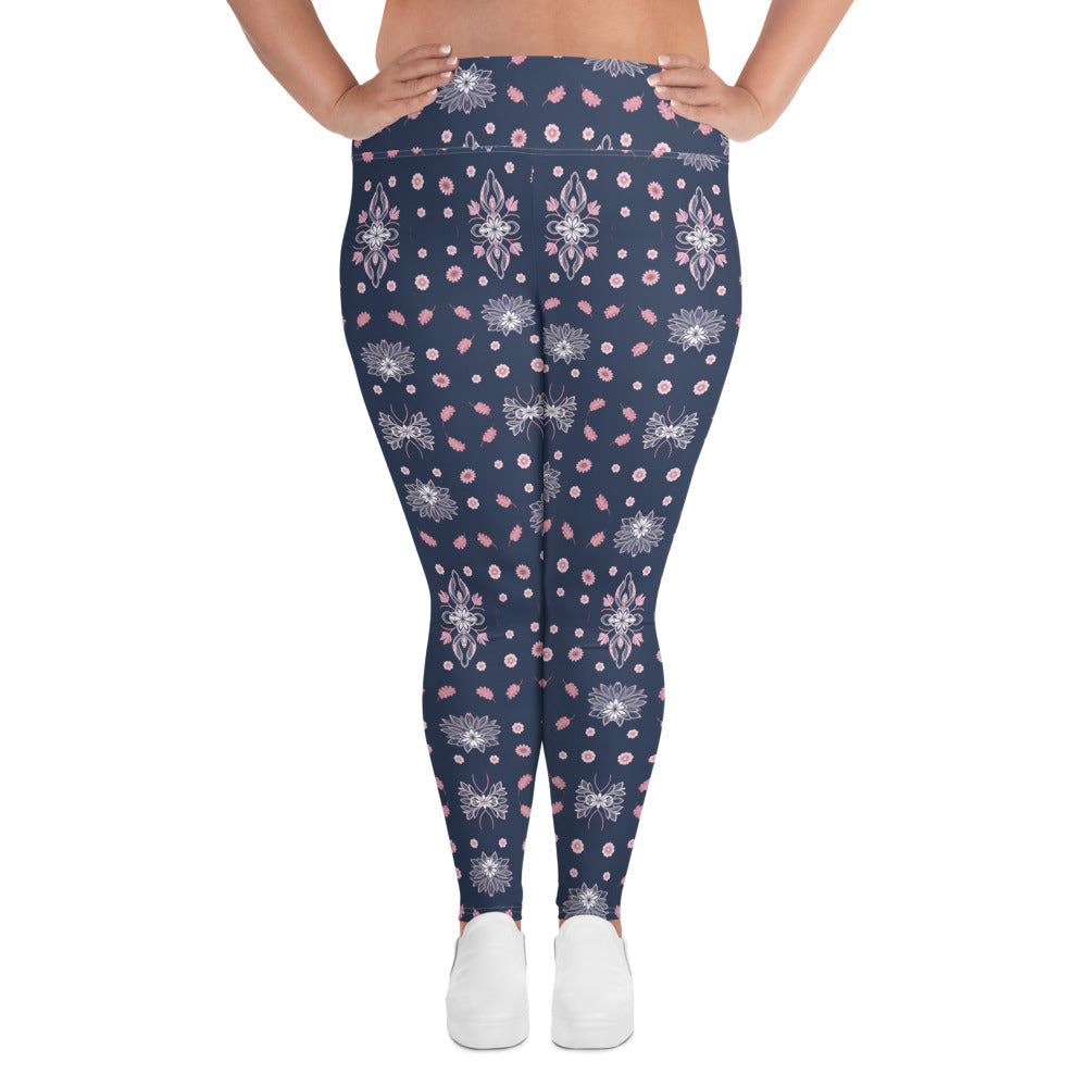 All-Over Print Plus Size Leggings