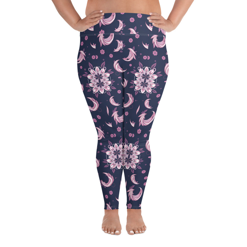 All-Over Print Plus Size Leggings