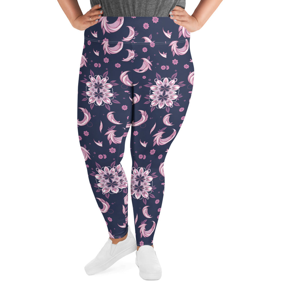 All-Over Print Plus Size Leggings